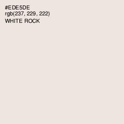 #EDE5DE - White Rock Color Image